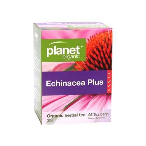 Organic Echinacea Plus Tea Planet Organic Bagsx25- Org Echinacea Plus Tea Planet Organic Bagsx25