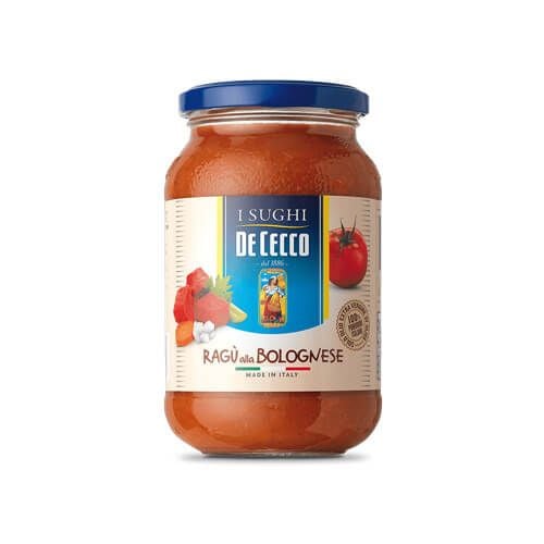 Nước Sốt Thịt Bò Bằm Bolognese Dececco 400G