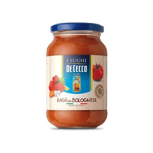 Nước Sốt Thịt Bò Bằm Bolognese Dececco 400G- Nước Sốt Thịt Bò Bằm Bolognese Dececco 400G