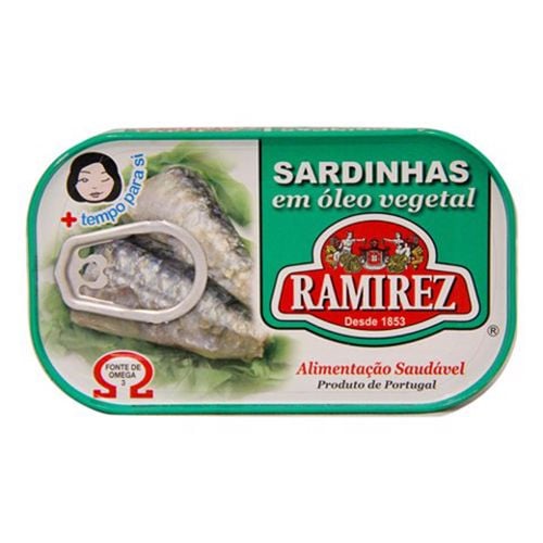 Sardines In Vegetable Oil Ramirez 125G- Sardines In Vegetable Oil Ramirez 125G