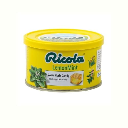 Kẹo Chanh Bạc Hà Ricola 100G- Kẹo Chanh Bạc Hà Ricola 100G