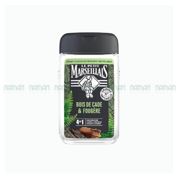 Org Shower Gel For Man Juniper Wood Fern Le Petit Marseillais 250ml
