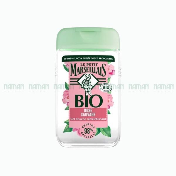 Org Shower Gel Wild Rose Le Petit Marseillais 250ml