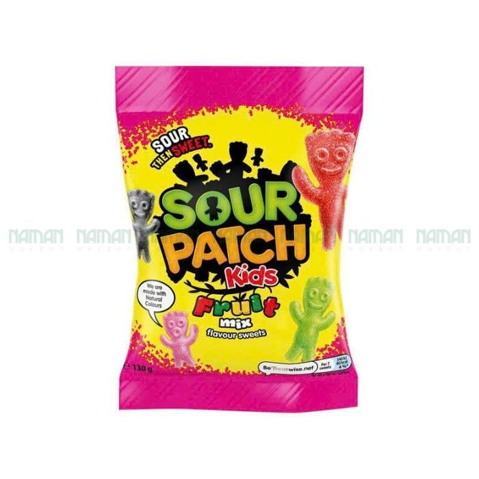 Kẹo Dẻo Vị Trái Cây Mix Sour Patch Kids 130G