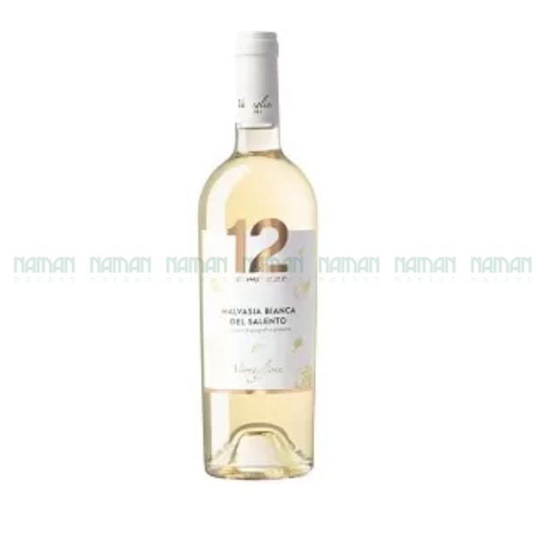 Rượu Vang Trắng Malvasia Bianca 12 E Mezzo 750Ml
