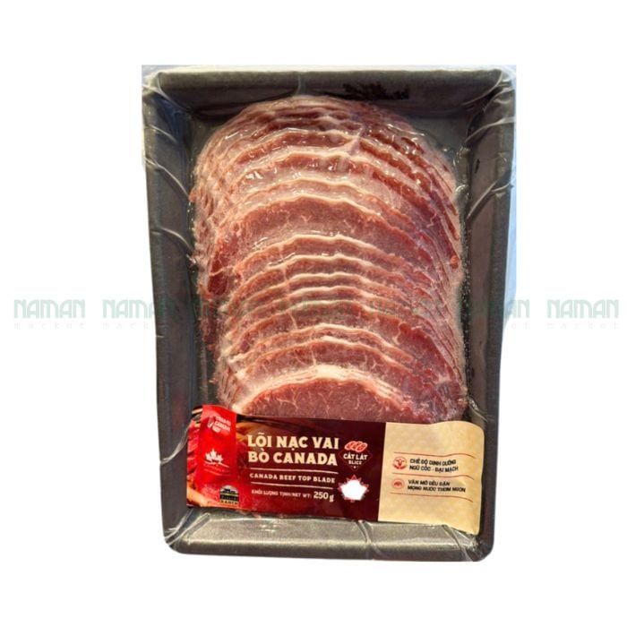 Lõi Nạc Vai Bò Canada Cắt Lát Bottega Zelachi 250G- 