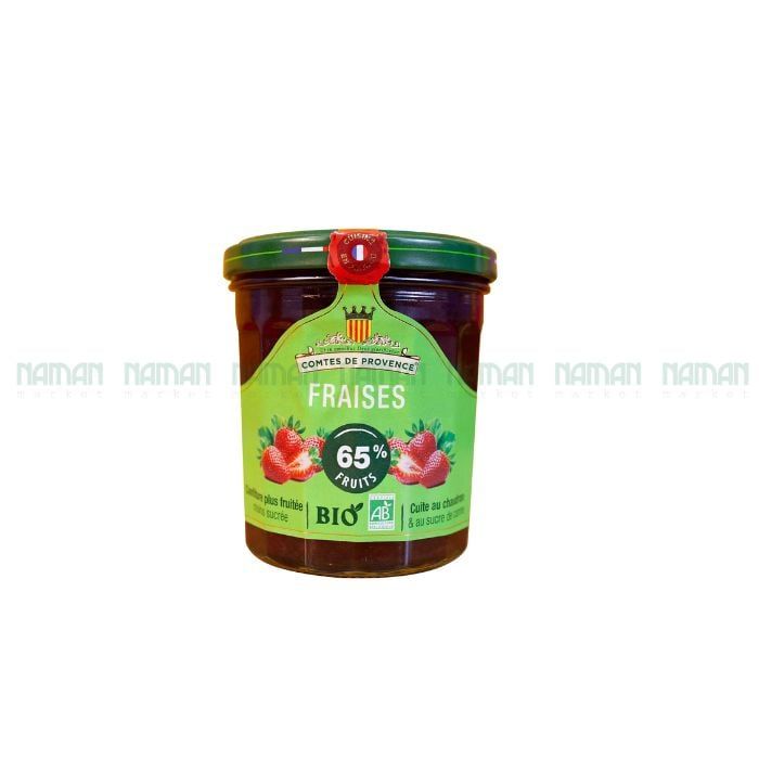 Mứt Dâu Tây Hữu Cơ Comtes De Provence 350G- 