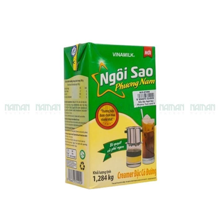 Sữa Đặc Nhãn Xanh Ngôi Sao Phương Nam 1284G- 