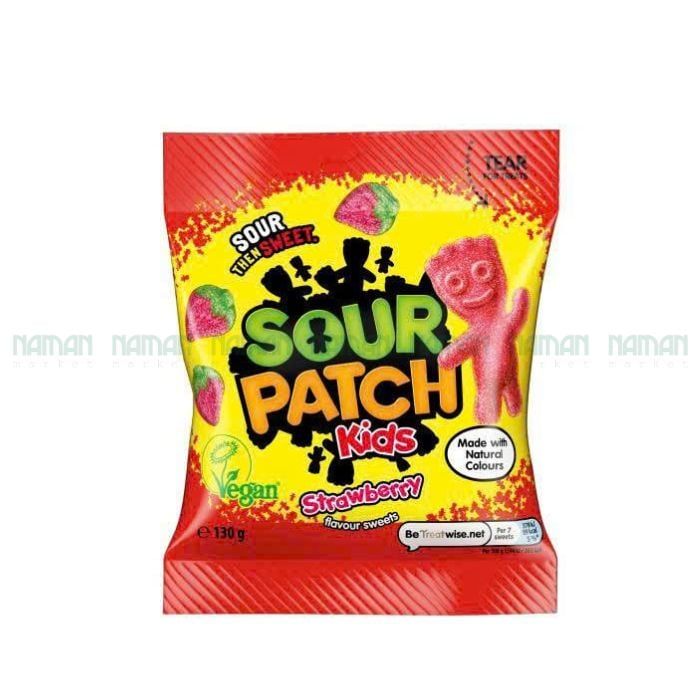 Kẹo Dẻo Vị Dâu Sour Patch Kids 130G