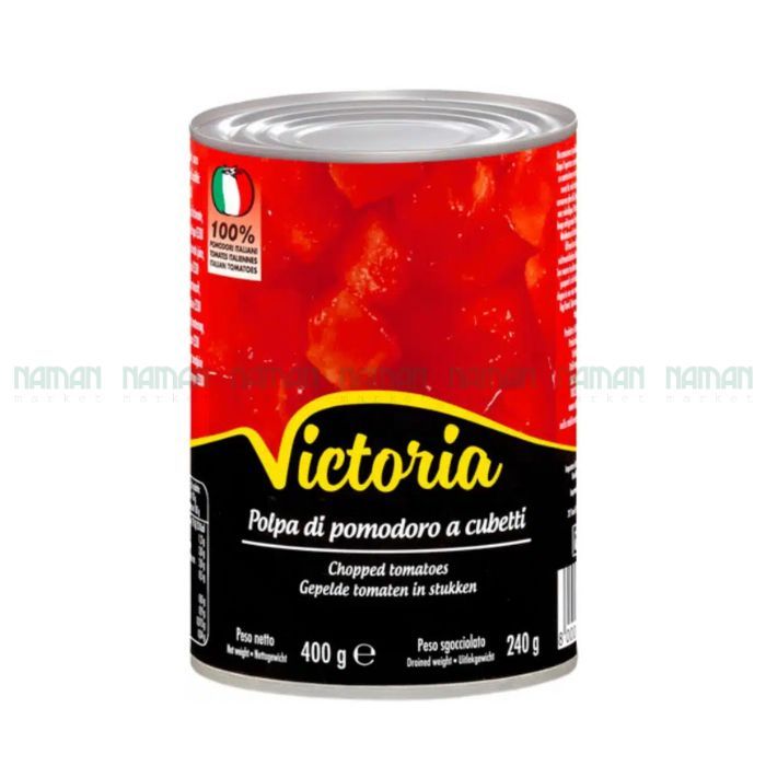 Cà Chua Lột Vỏ Cắt Nhỏ Victoria 400G- 