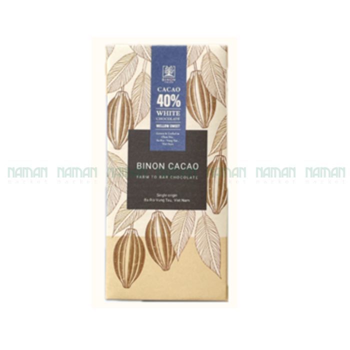 Chocolate Bar White 40% Binon 40g