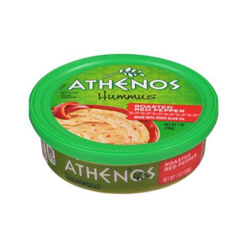 Hummus Red Pepper Athenos 198G- Hummus Red Pepper Athenos 198G