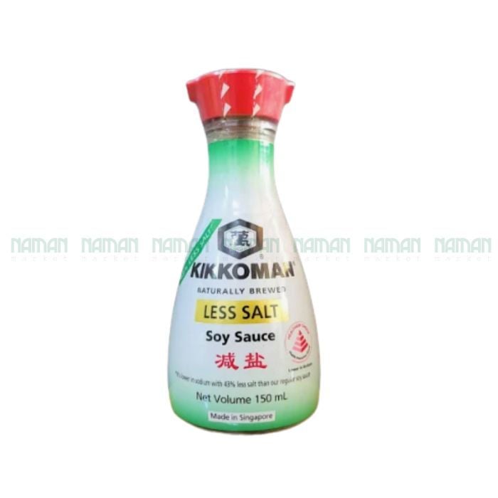 Soy Sauce Less Salt Kikkoman 150Ml