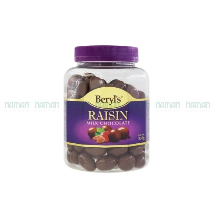 Chocolate Sữa Nhân Nho Khô Beryls  350g