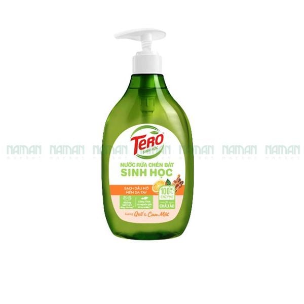 Nước Rửa Chén Sinh Học Hương Quế & Cam Mật Tero 900G