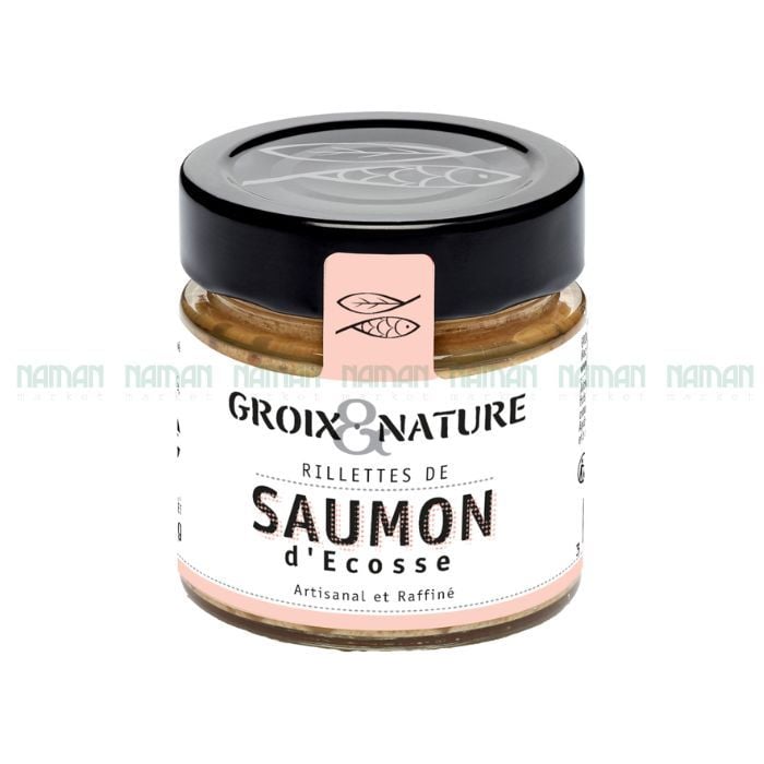 Rillettes De Salmon Groix  Nature 100G