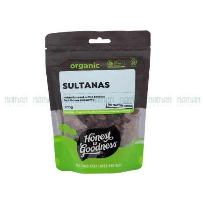 Organic Sultanas H2G 200G