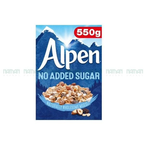 Ngũ Cốc Không Đường Muesli Alpen 550G