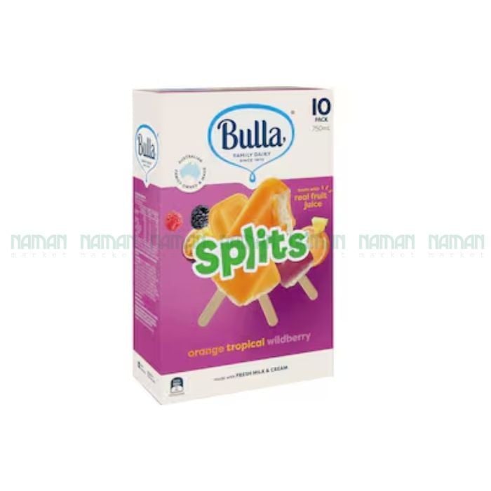 Popsicle Raspberry-Lemon-Lime-Mango Bulla Splits 63Gx10- 