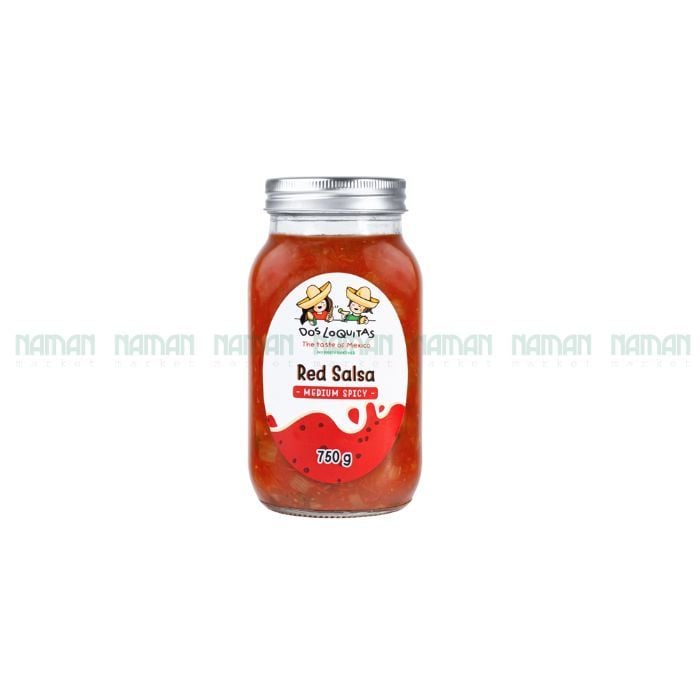 Sốt salsa đỏ cay vừa Dosloquitas 750g