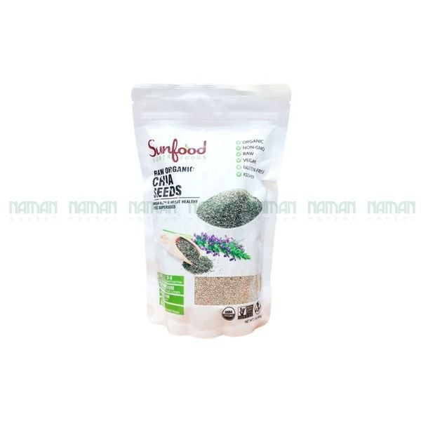 Hạt Chia Hữu Cơ Sunfood 454g