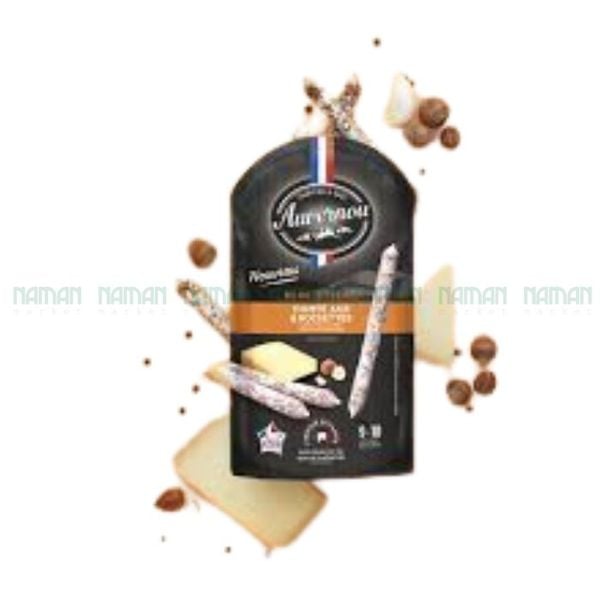 Xúc Xích Khô Mini AOP Phô Mai Comte Và Hạt Phỉ Auvernou 100g