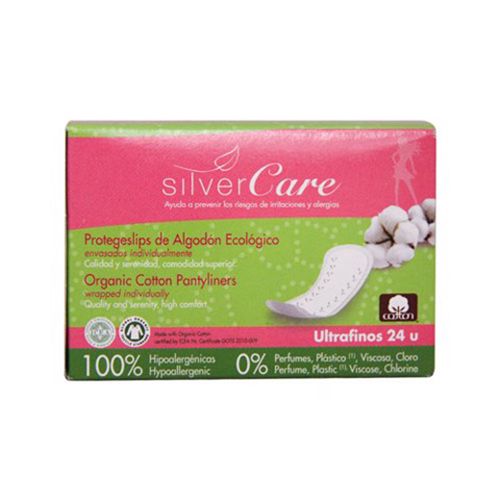 Organic Sanitary Napkin Daily Silvercare 24Pcs- Org Sanitary Napkin Daily Silvercare 24Pcs