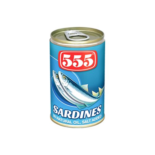 Sardines With Oil 555 155G- 