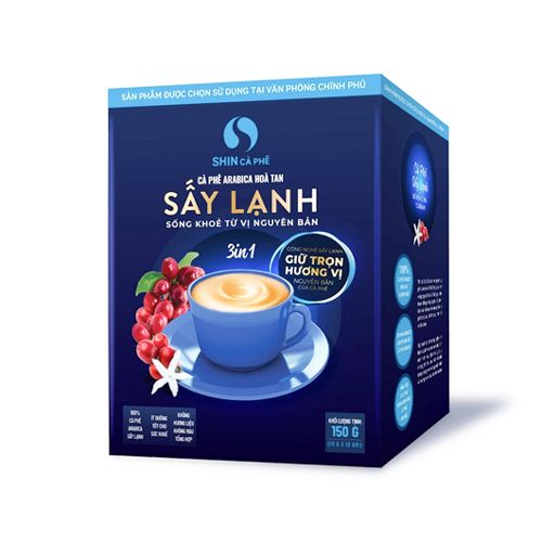 Cà Phê Arabica Hòa Tan Sấy Lạnh Shin Cà Phê 150G