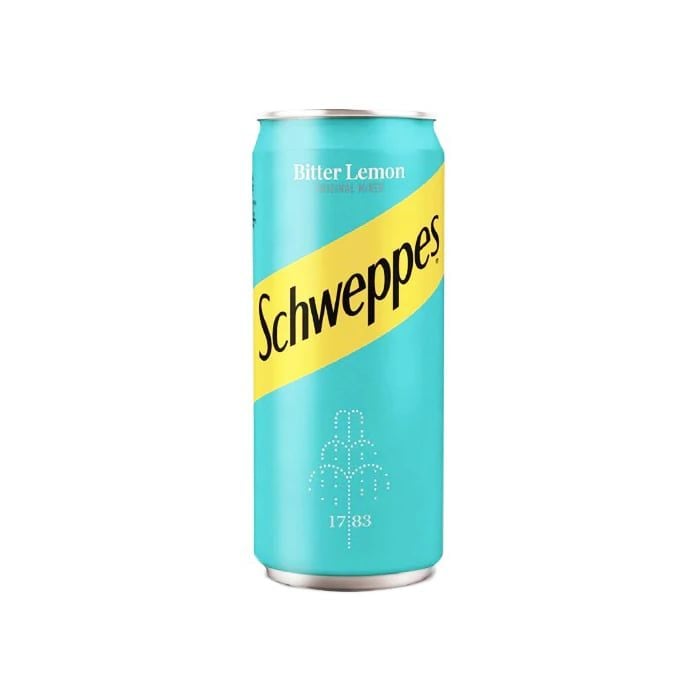 Nước Có Gaz Vị Chanh Đắng Schweppes 330Ml- 