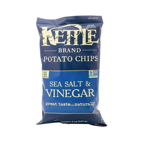 Sea Salt & Vinegar Chips Kettle 142G- 