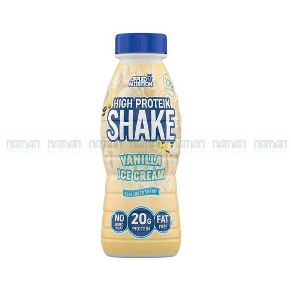 Shake Drink High Protein Vanilla Ice Cream Applied Nutrition 330Ml(Cons)
