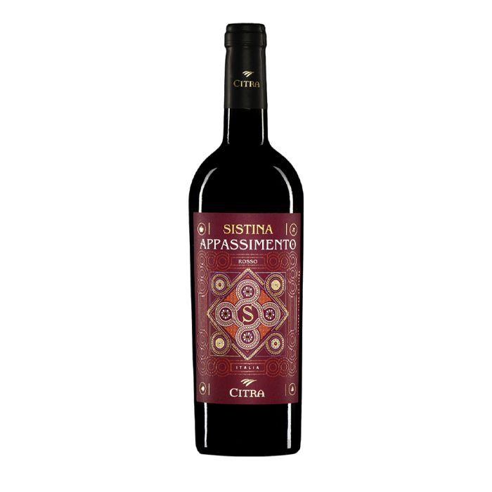 Red Wine Sistina Apassimento Citra 750Ml (Hp)- 