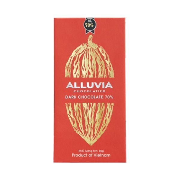 Dark Chocolate 70% Alluvia 80G- Dark Chocolate 70% Alluvia 80G