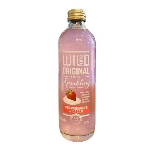 Organic Sparkling Strawberry & Cream Wild One 345Ml- 