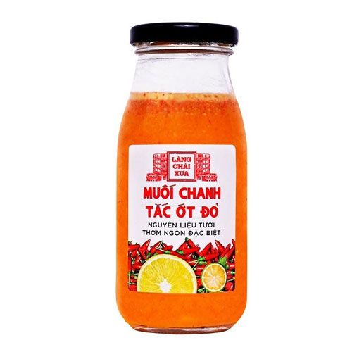 Spicy Mix Kumquat Red Chilli Sauce Lang Chai Xua 300G- 