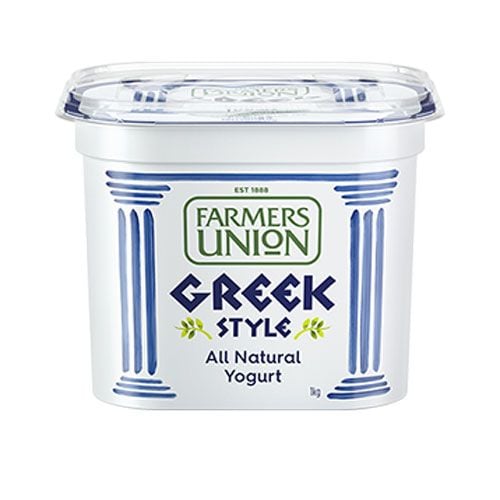 Yogurt Greek Style Farmer Union 1Kg- Greek Style Yogurt Farmer Union 1Kg