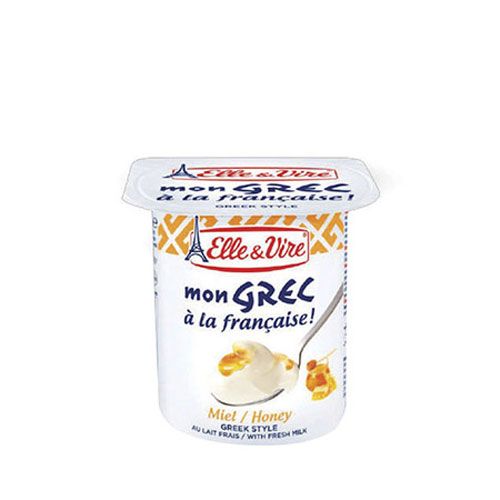 Sữa Chua Kiểu Hy Lạp Vị Mật Ong Elle & Vire 125G- Sữa Chua Kiểu Hy Lạp Vị Mật Ong Elle & Vire 125G