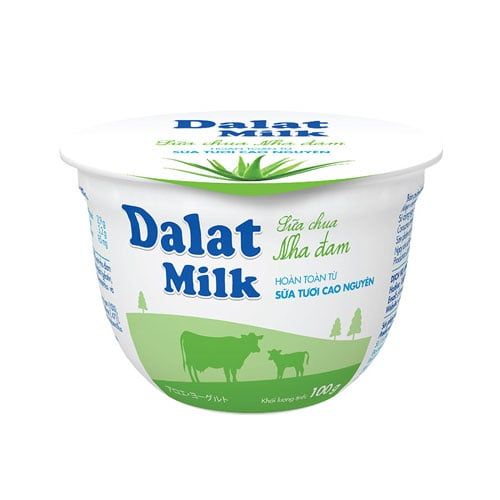 Fresh Yogurt Aloe Vera Dalat Milk 100G- Yogurt Aloe Vera Dalat Milk 100G