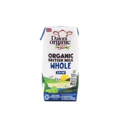 Organic Whole Milk Daioni 200Ml- Org Whole Milk Daioni 200Ml