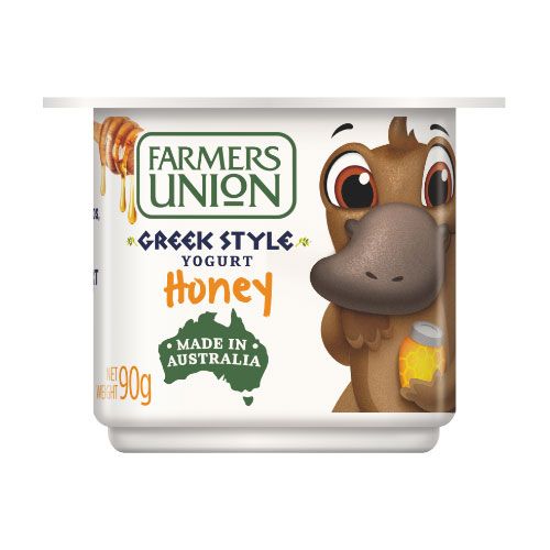 Greek Style Yogurt Honey Farmers Union 90G- 