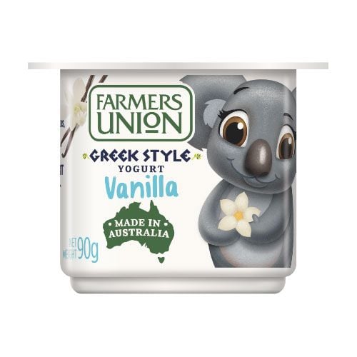 Yogurt Greek Style Vanilla Farmers Union 90G- 