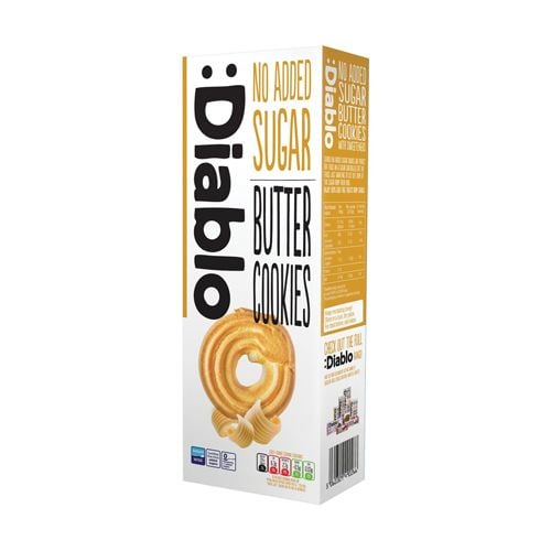 Sugar Free Butter Cookies Diabo 135G- 