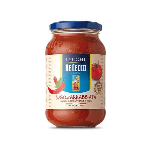 Sugo Alla Arrabbiata Dececco 400G- Sugo Alla Arrabbiata Dececco 400G