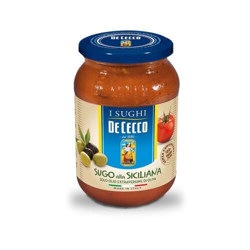 Nước Sốt Cà Và Rau Củ Sicilia Dececco 400G