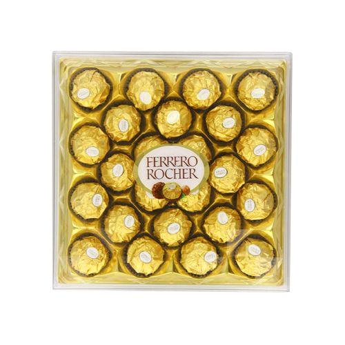 Chocolate Nhân Hạt Dẻ Ferrero Rocher T24 300G- Chocolate Nhân Hạt Dẻ Ferrero Rocher T24 300G