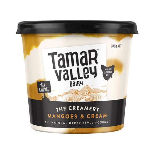 Greek Style Yogurt Mango Tamar Valley 700G- 