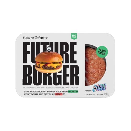 Thịt Burger Chay Đông Lạnh Future 230G- Thịt Burger Chay Đông Lạnh Future 230G