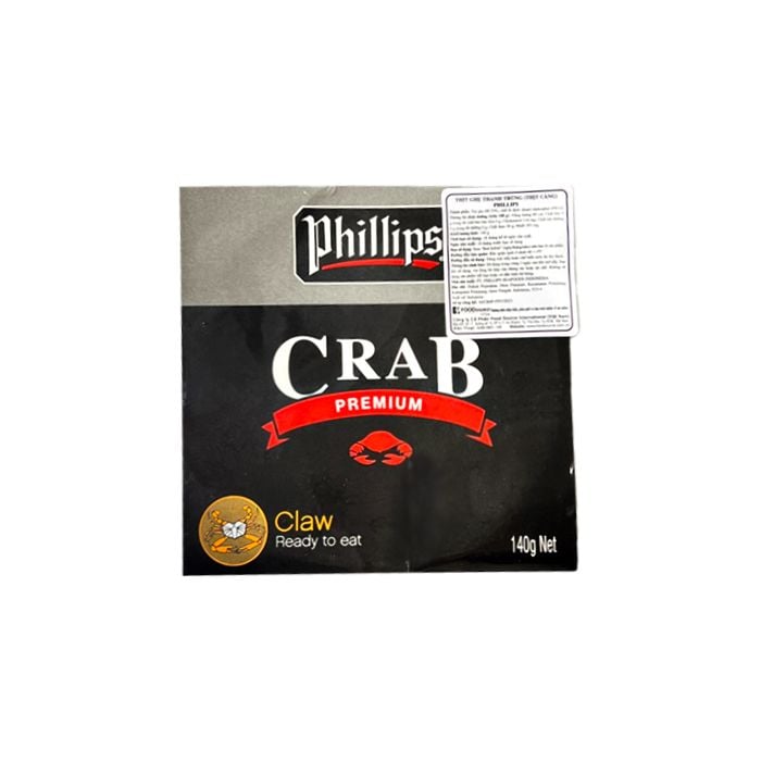 Pasteurized Claw Crab Meat Philips 140G Nam An Market