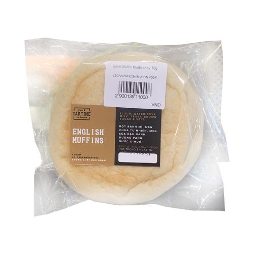 Bánh Muffin Thuần Chay Tartine 70G- 